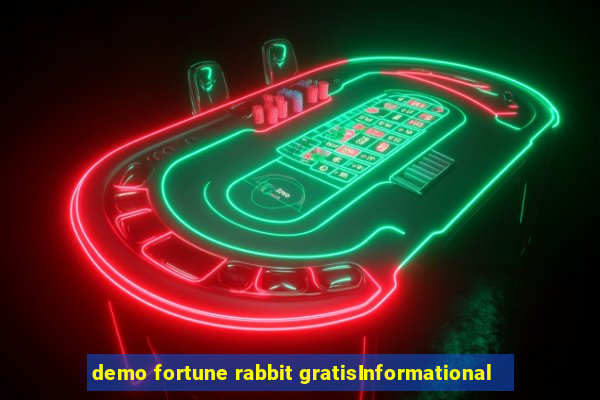 demo fortune rabbit gratisInformational